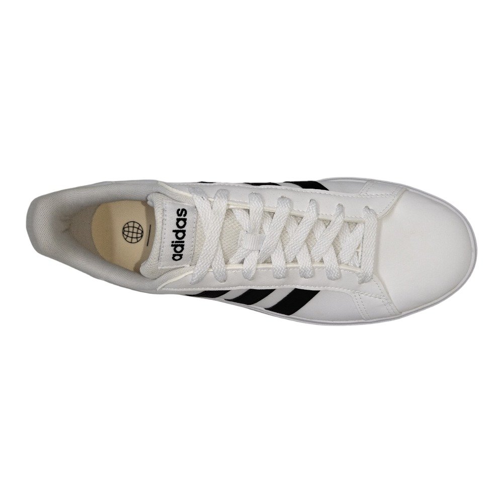 Tênis adidas Grand Court Base 2.0 Simp Preto/Branco Branco 4