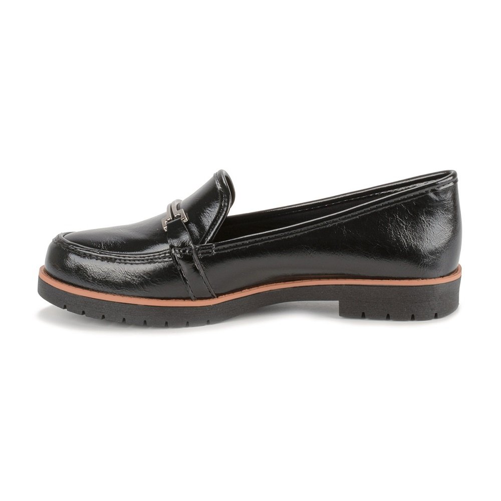 Loafer Mississipi Q9871 Feminino - Preto Preto 3