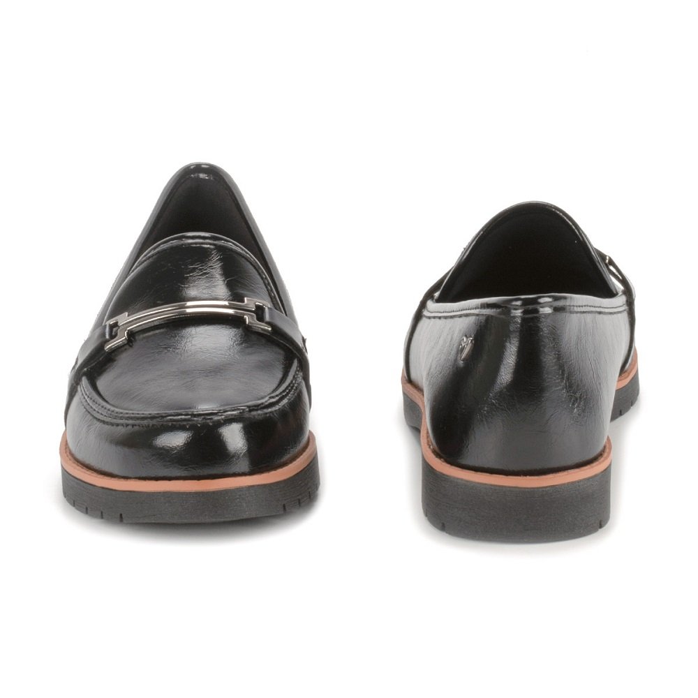 Loafer Mississipi Q9871 Feminino - Preto Preto 4