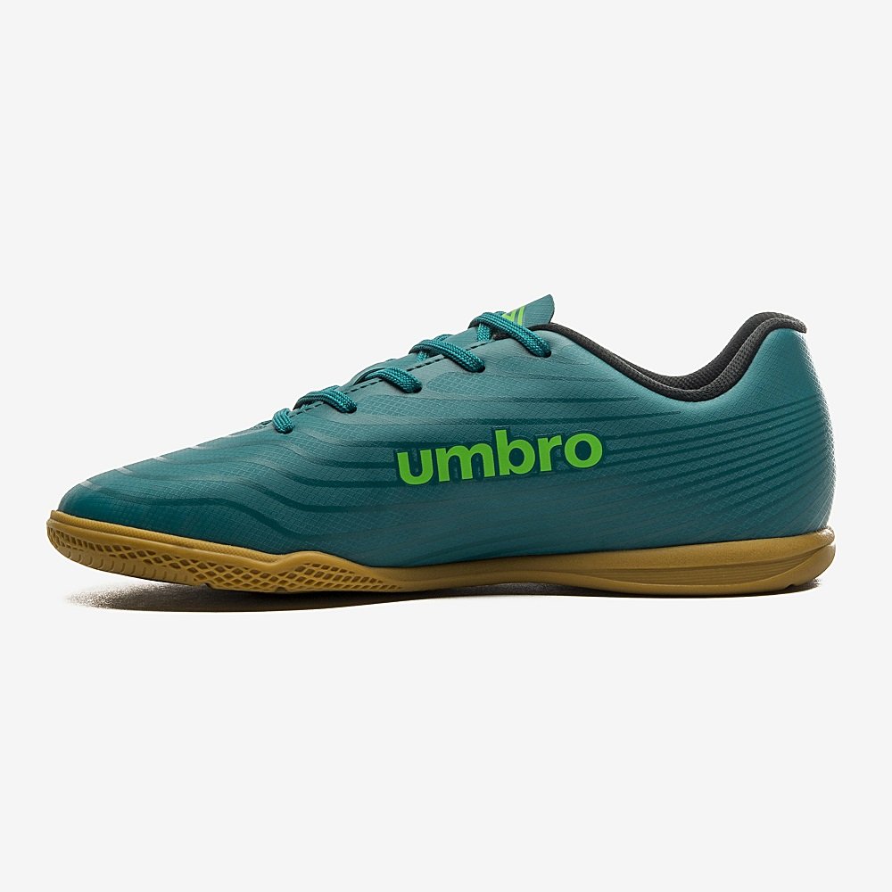 Chuteira Futsal Umbro Glaze Verde Verde 2