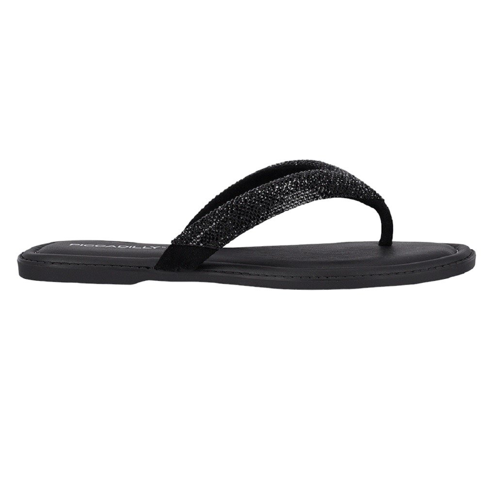 Rasteira Piccadilly 508039 Feminina Preto 4