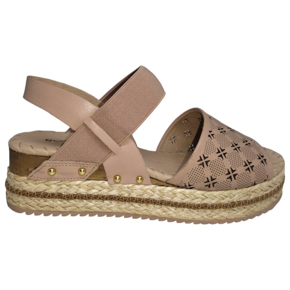 Sandália Flatform Bottero 352601 Feminina - Brown Sugar Bege 2