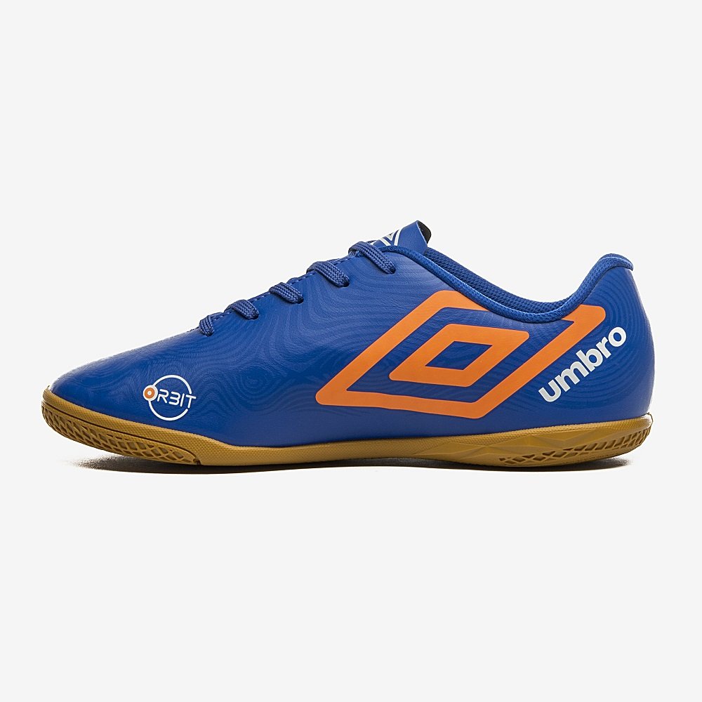 Chuteira Futsal Umbro Orbit Azul Azul 2