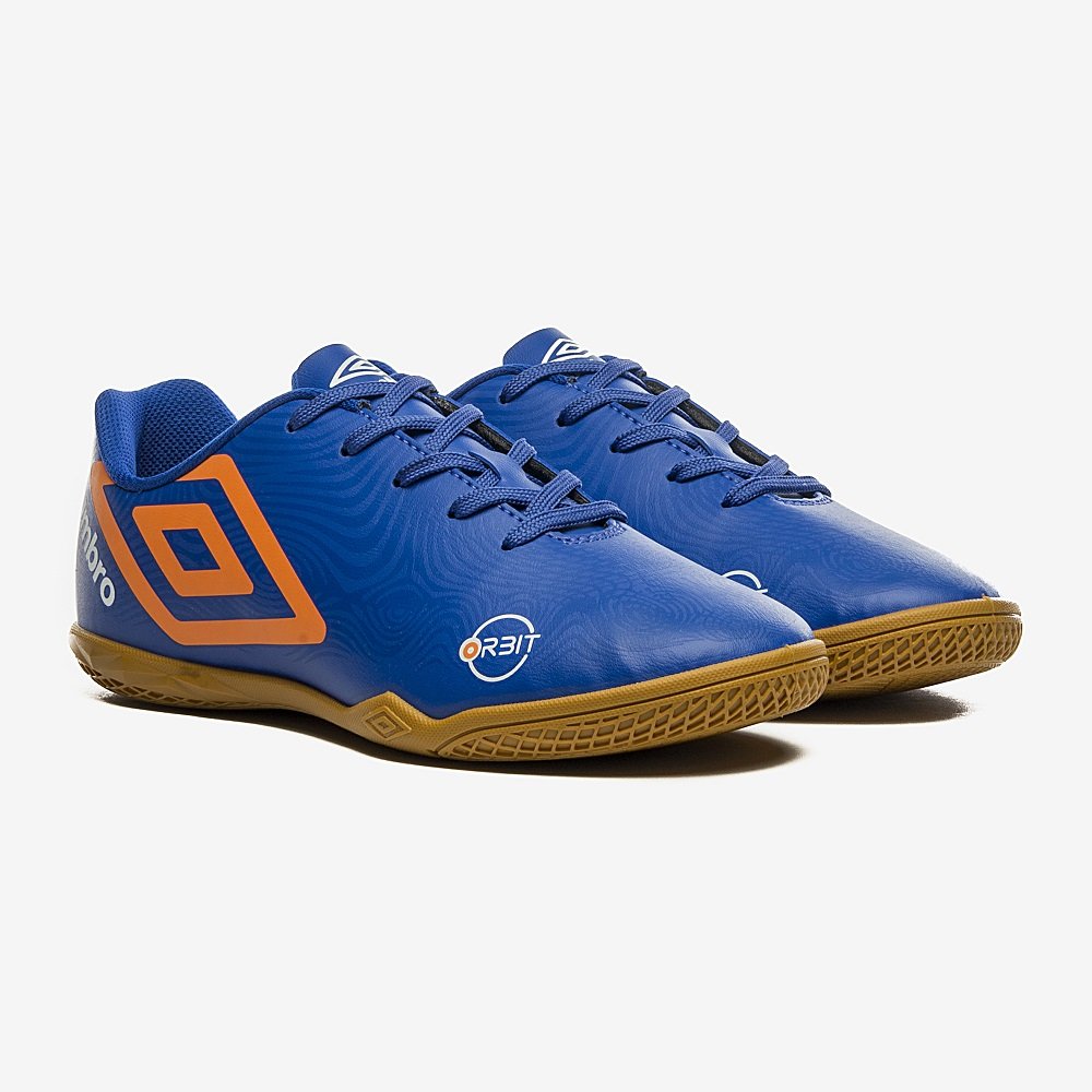 Chuteira Futsal Umbro Orbit Azul Azul 3