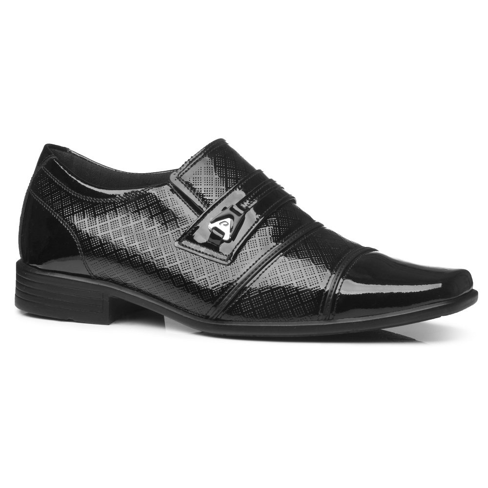 Sapato Social Pegada 121843 Masculino - Preto