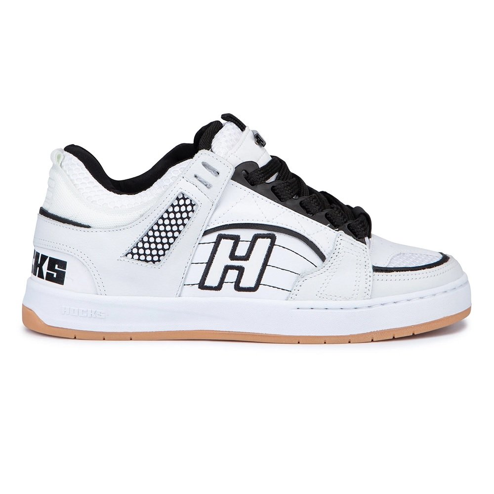 Tênis Masculino Hocks Bold Branco/Preto 1