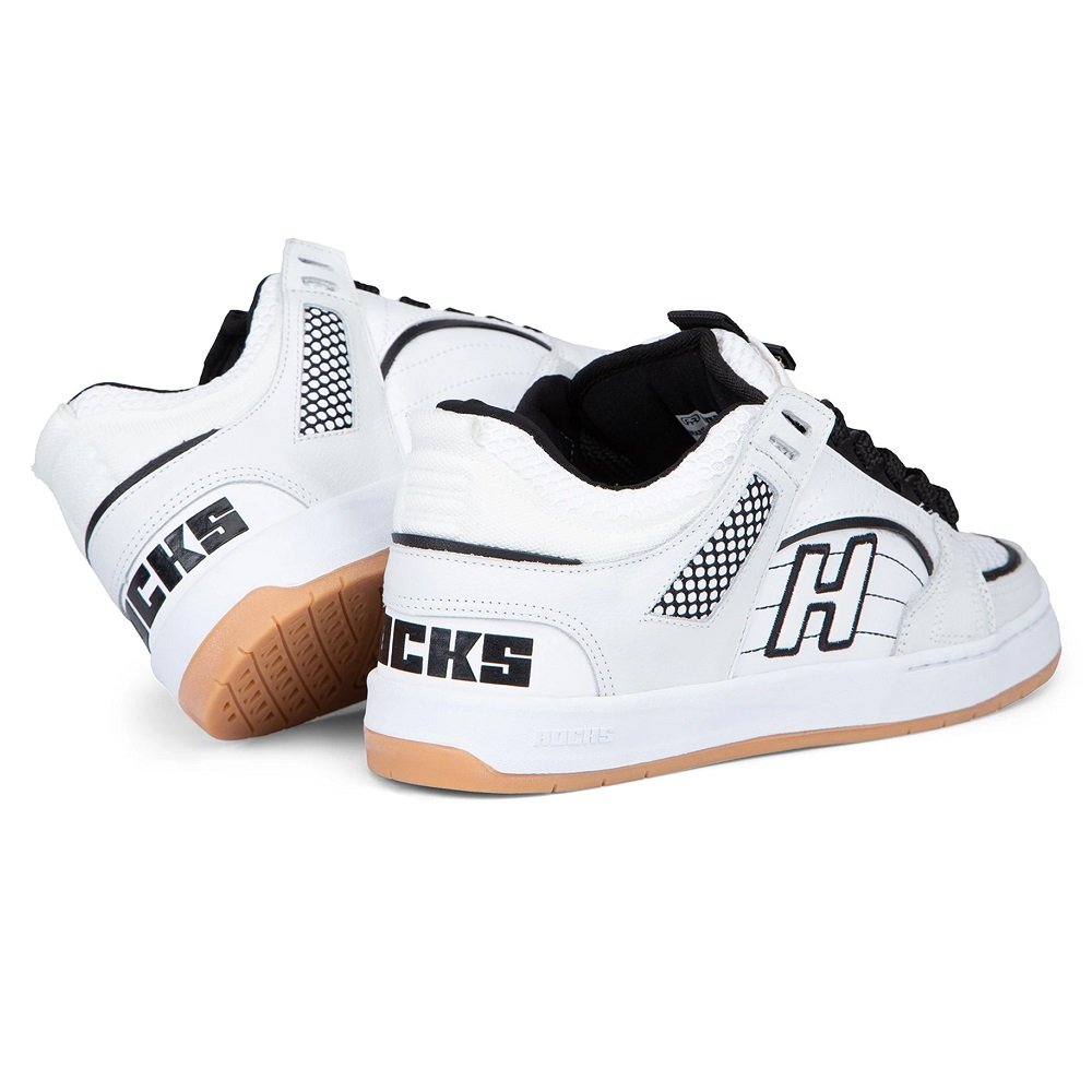 Tênis Masculino Hocks Bold Branco/Preto 3