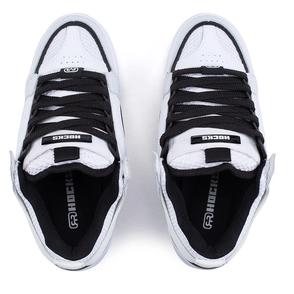 Tênis Masculino Hocks Bold Branco/Preto 4