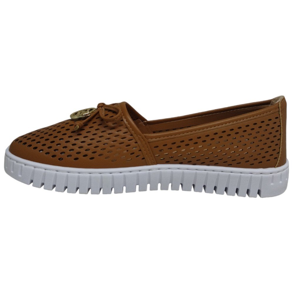 Tênis Casual Santinelli 1528-004-232 Feminino - Ambar Marrom 3
