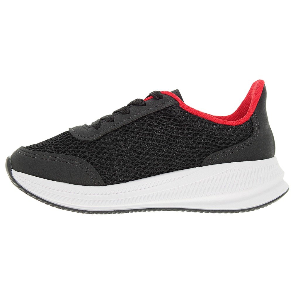 Tênis Molekinho 2841.217 Infantil - Preto/Vermelho Multicores 3