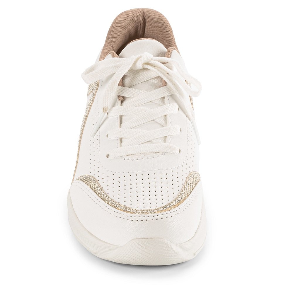 Tênis Jogging Mississipi MI482 Feminino - Off White Branco 6