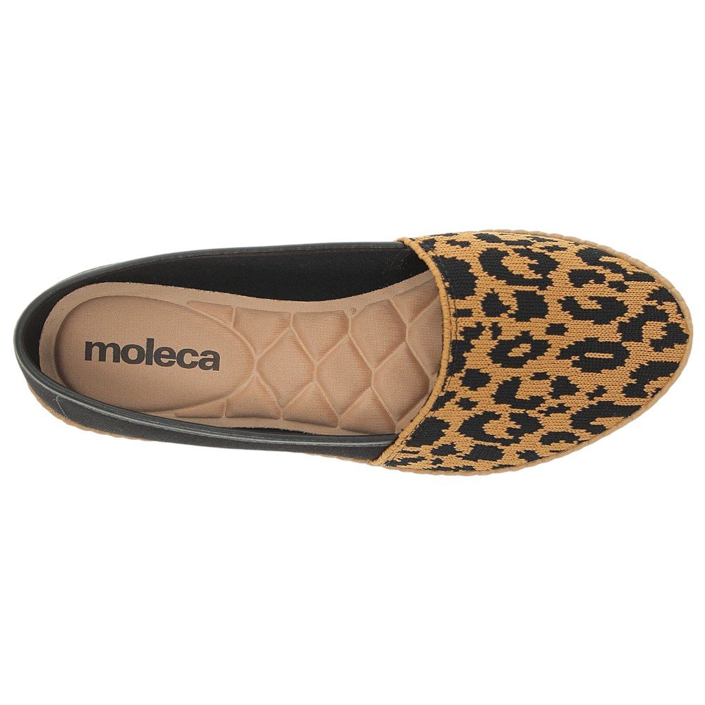 Sapatilha Moleca 5287.297 Feminina Preto/Marrom 4
