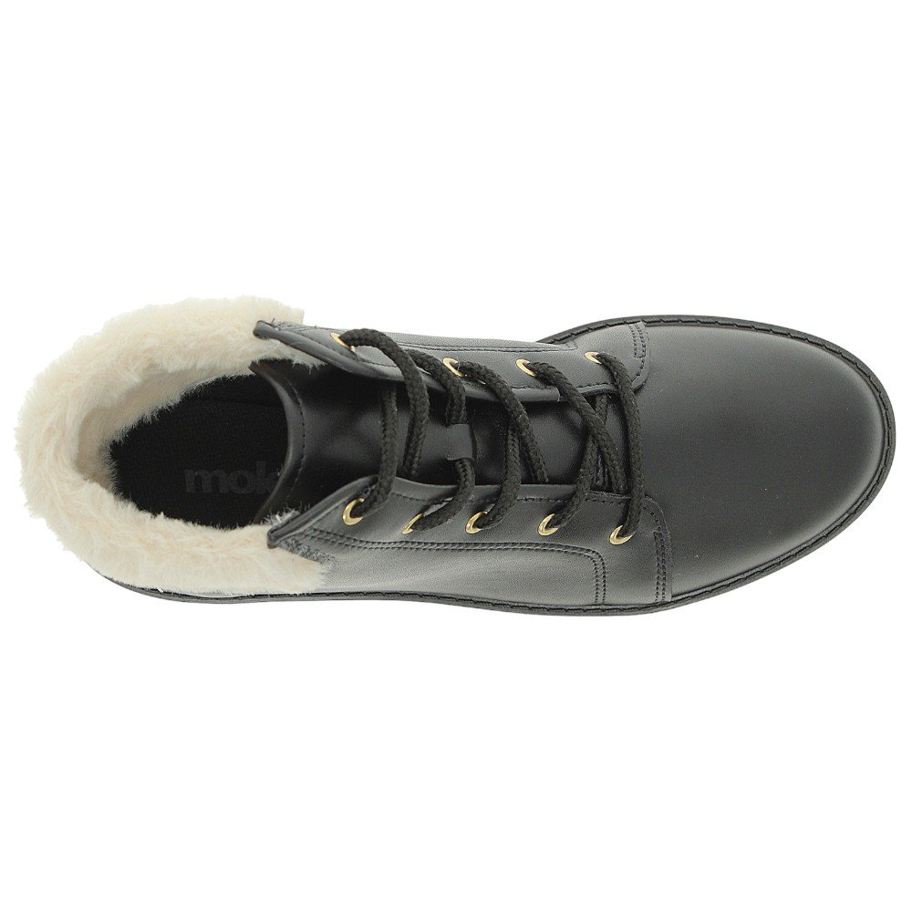 Coturno Feminino Moleca 5345.103 Preto 4
