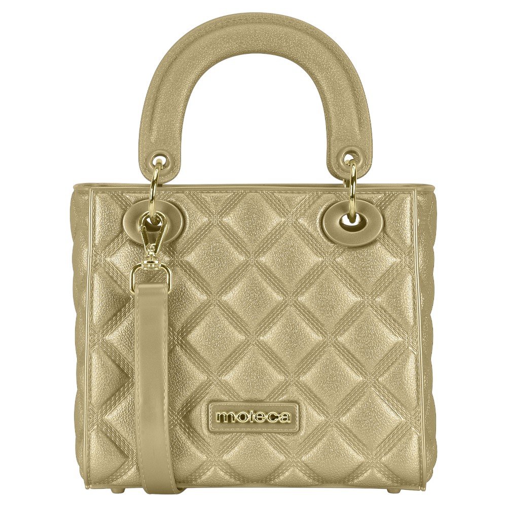 Bolsa Feminina Moleca 50044.2.31 Dourada Dourado 1