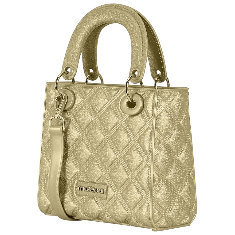 Bolsa Feminina Moleca 50044.2.31 Dourada Dourado 2
