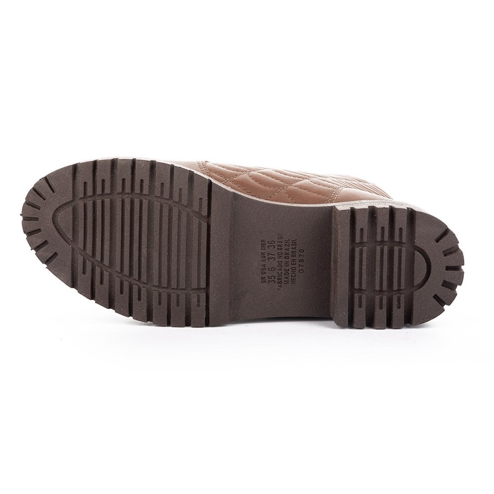 Bota Cano Curto Mississipi MI842 Feminina - Preta Marrom 4