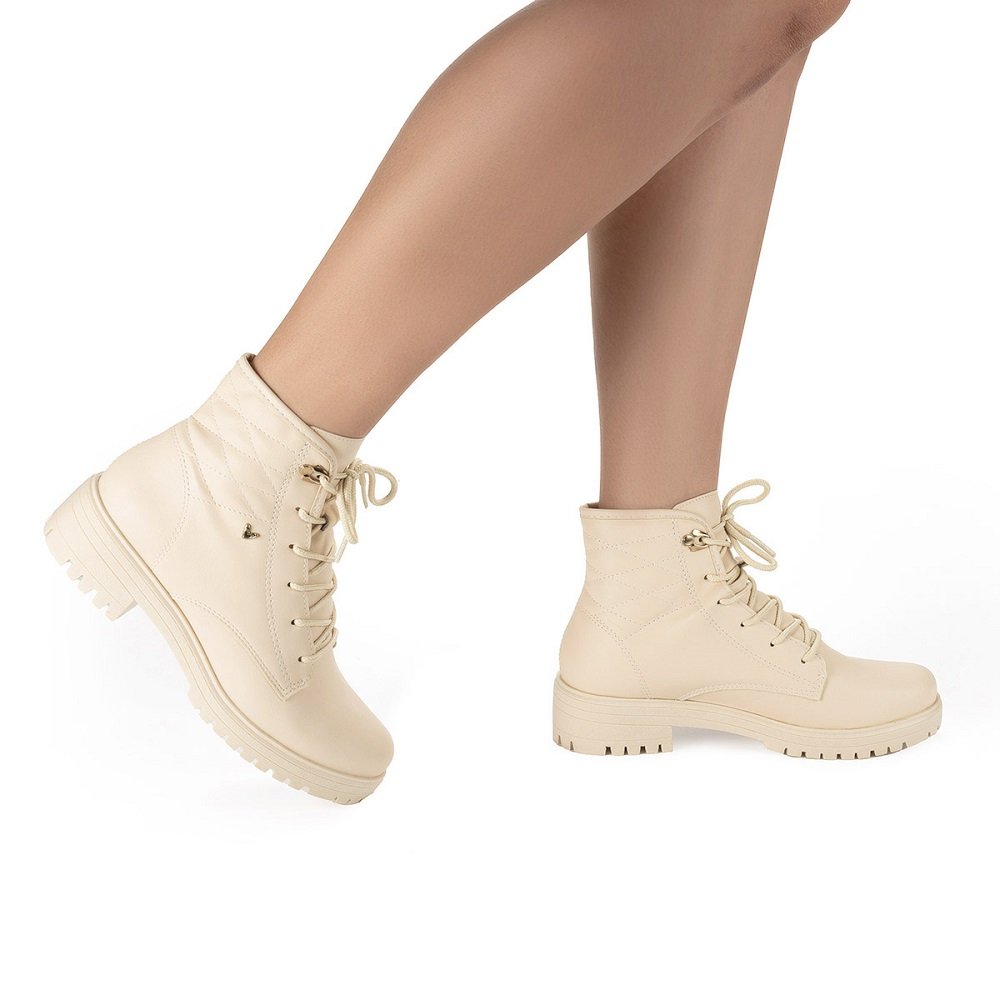 Coturno Feminino Mississipi MI841 Bege 9