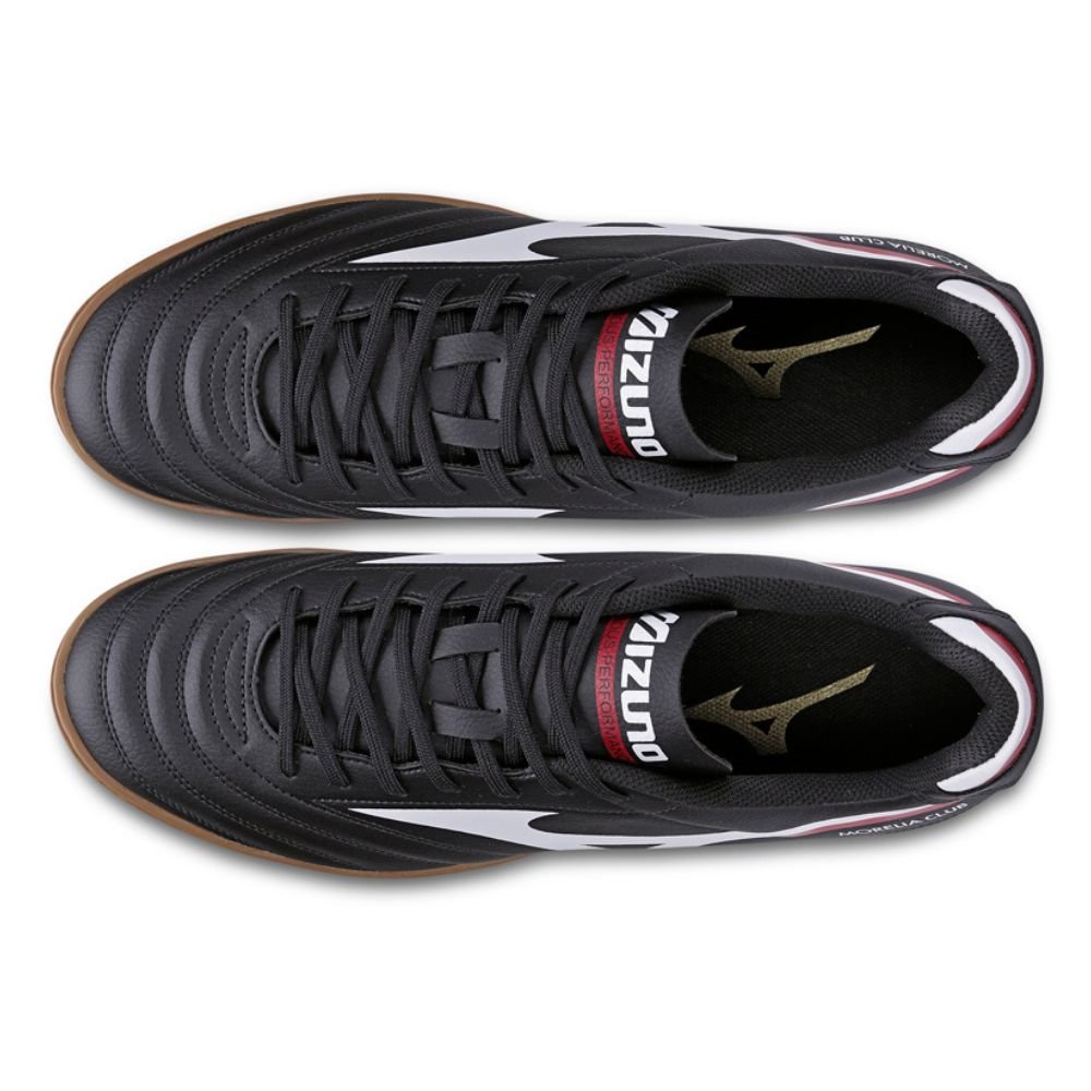 Chuteira Indoor Mizuno Morelia Club Preto/Branco Preto 4