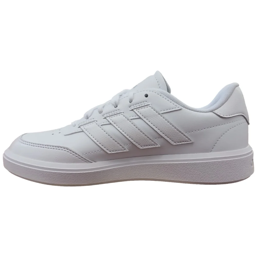 Tênis Adidas Courtblock Feminino - Branco/Prata Branco 2