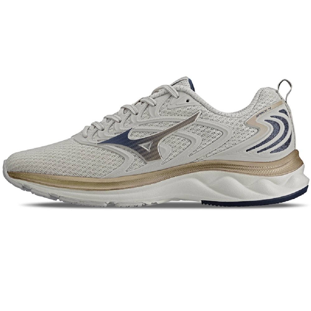 Tênis Mizuno Space 4 Feminino - Arenito Cinza 1