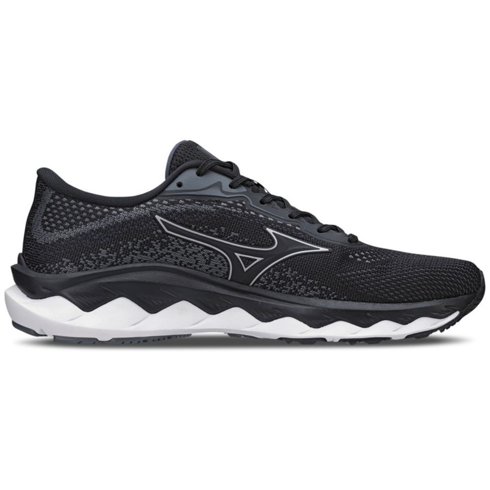 Tênis Mizuno Wave Way 4 Masculino - Preto Preto 2