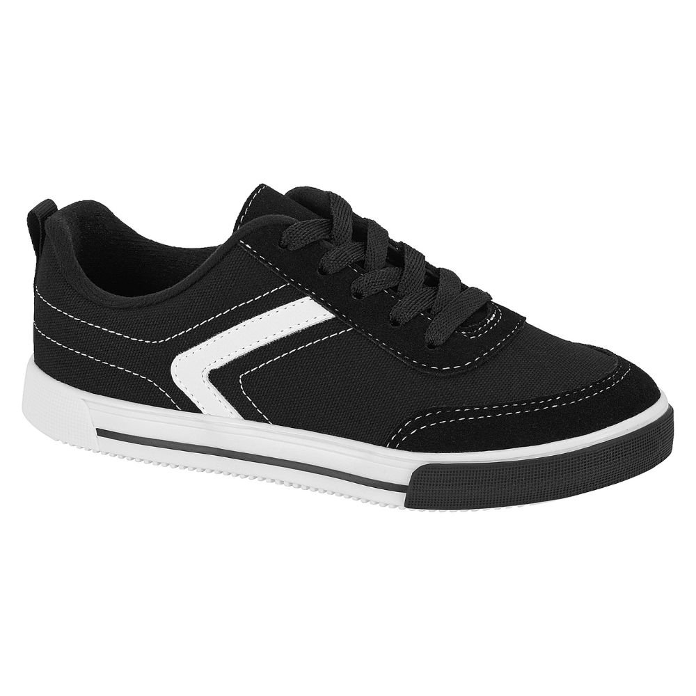 Sapatênis Molekinho 2842.216 Preto/Branco Preto 1