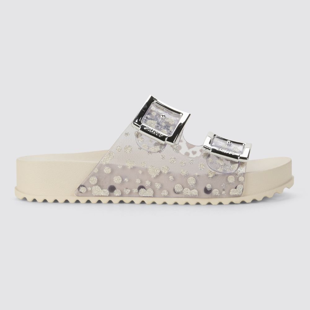 Tamanco Zaxy Partner New 18954 Grendene Bege