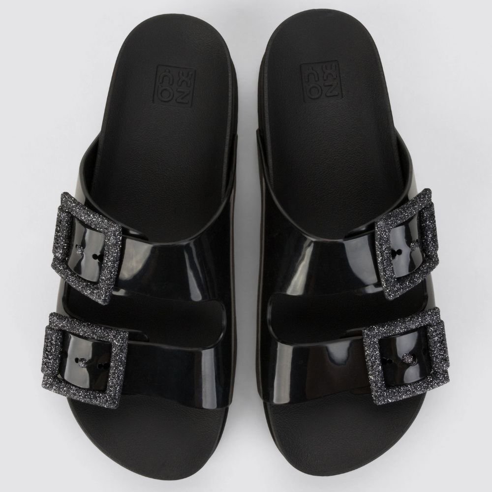 Tamanco Zaxy Partner New 18954 Grendene Preto