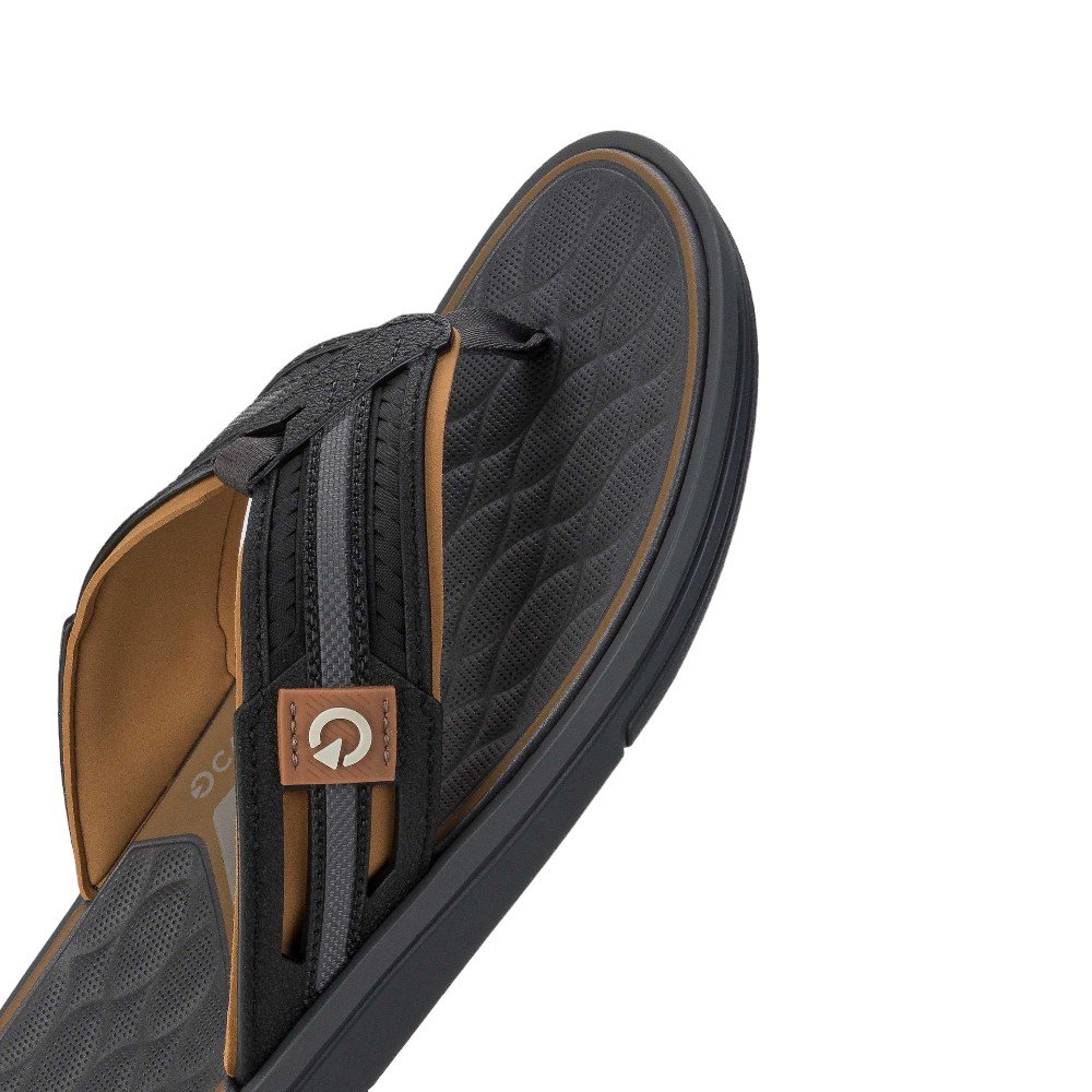 Chinelo Cartago Lyon 3 Dedo Grendene 12399 Cinza/Preto 3