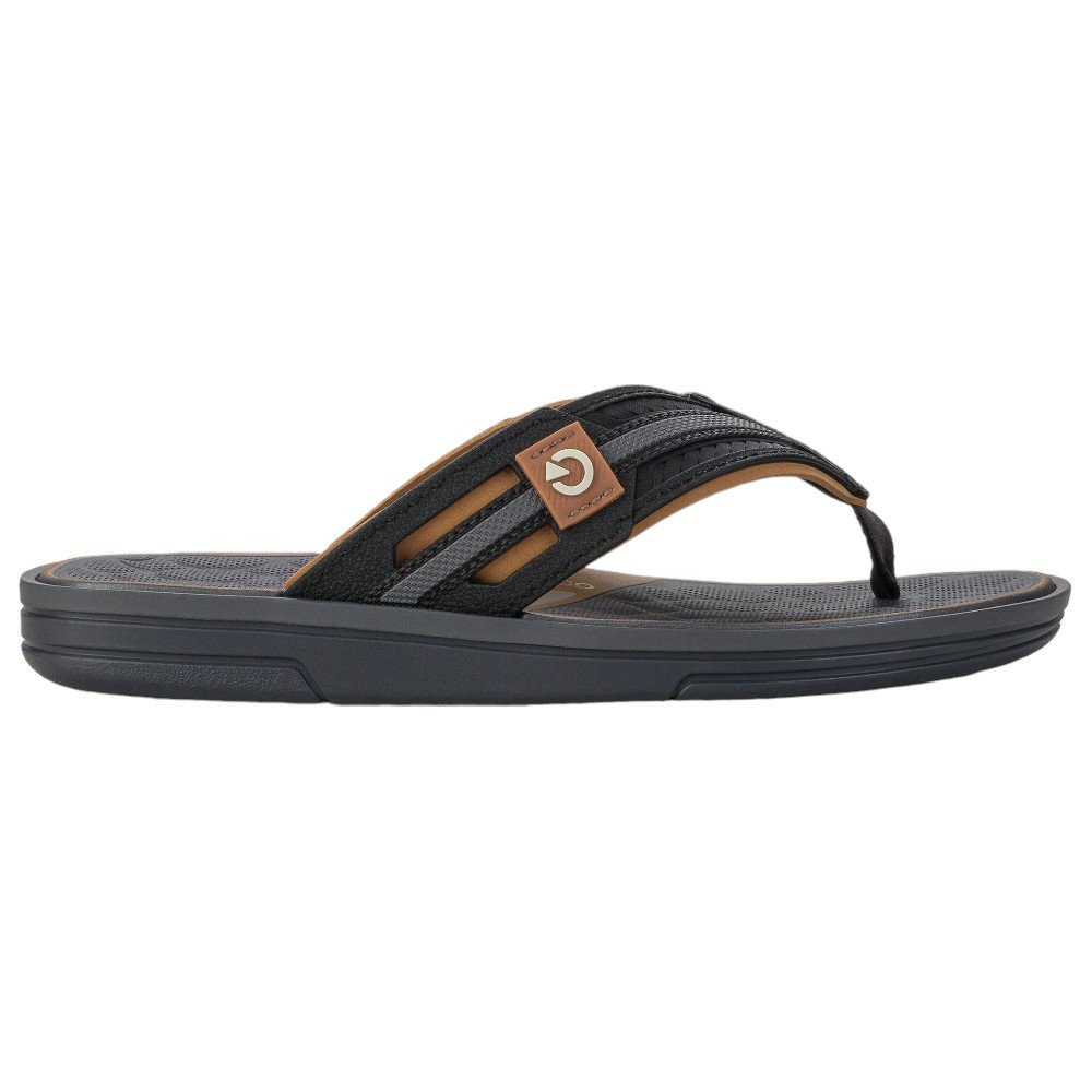 Chinelo Cartago Lyon 3 Dedo Grendene 12399 Cinza/Preto 4