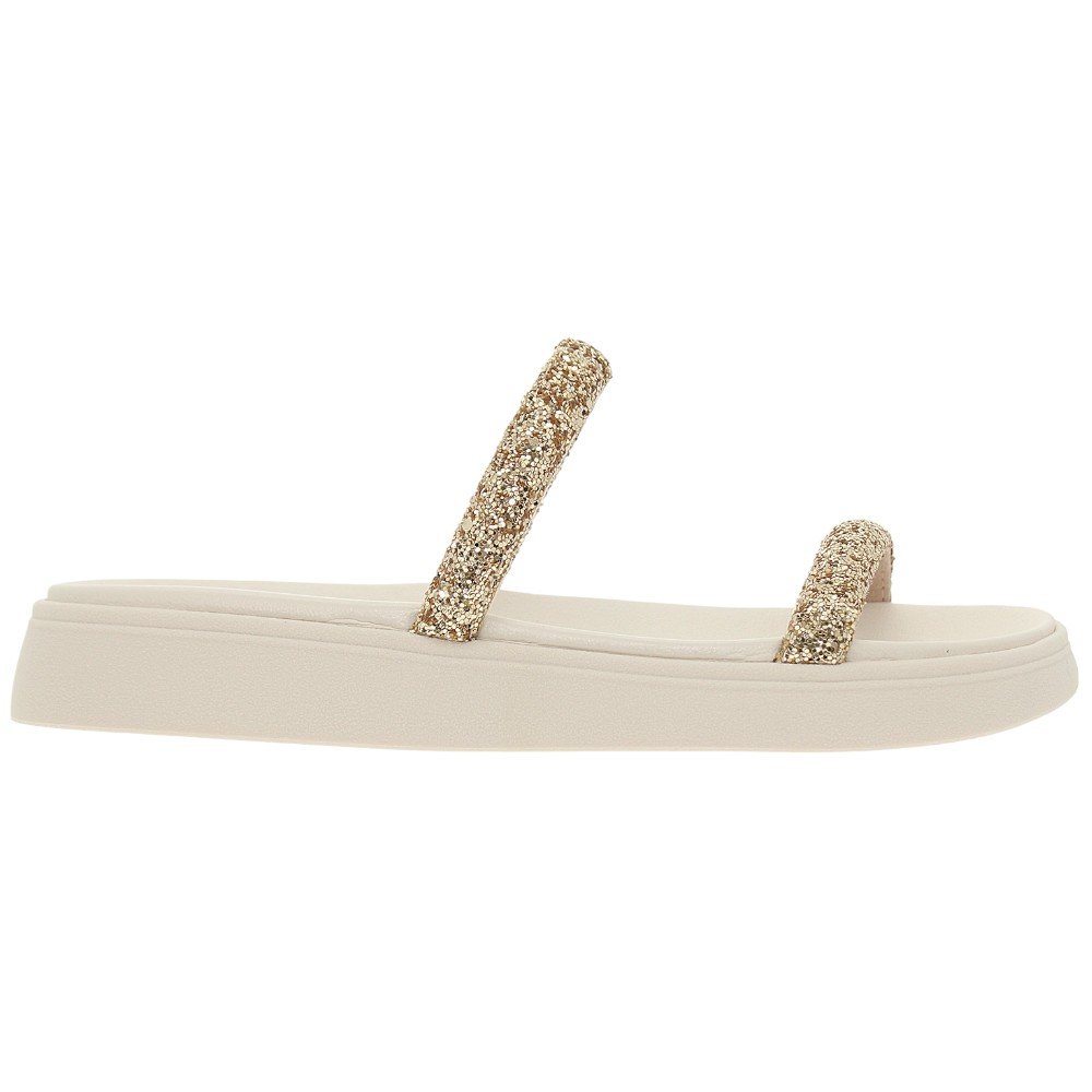 Sandália Papete Feminina Moleca 5507.100 Branco 2