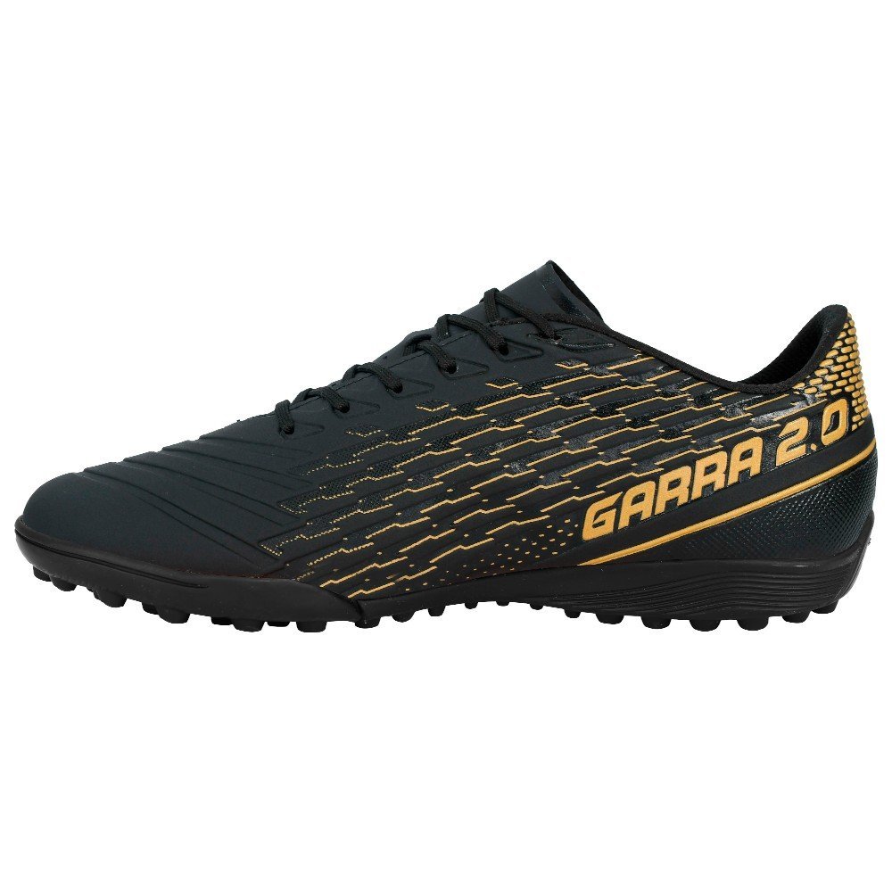 Chuteira Society Penalty Garra Y-2.0 Preto/Dourado 2