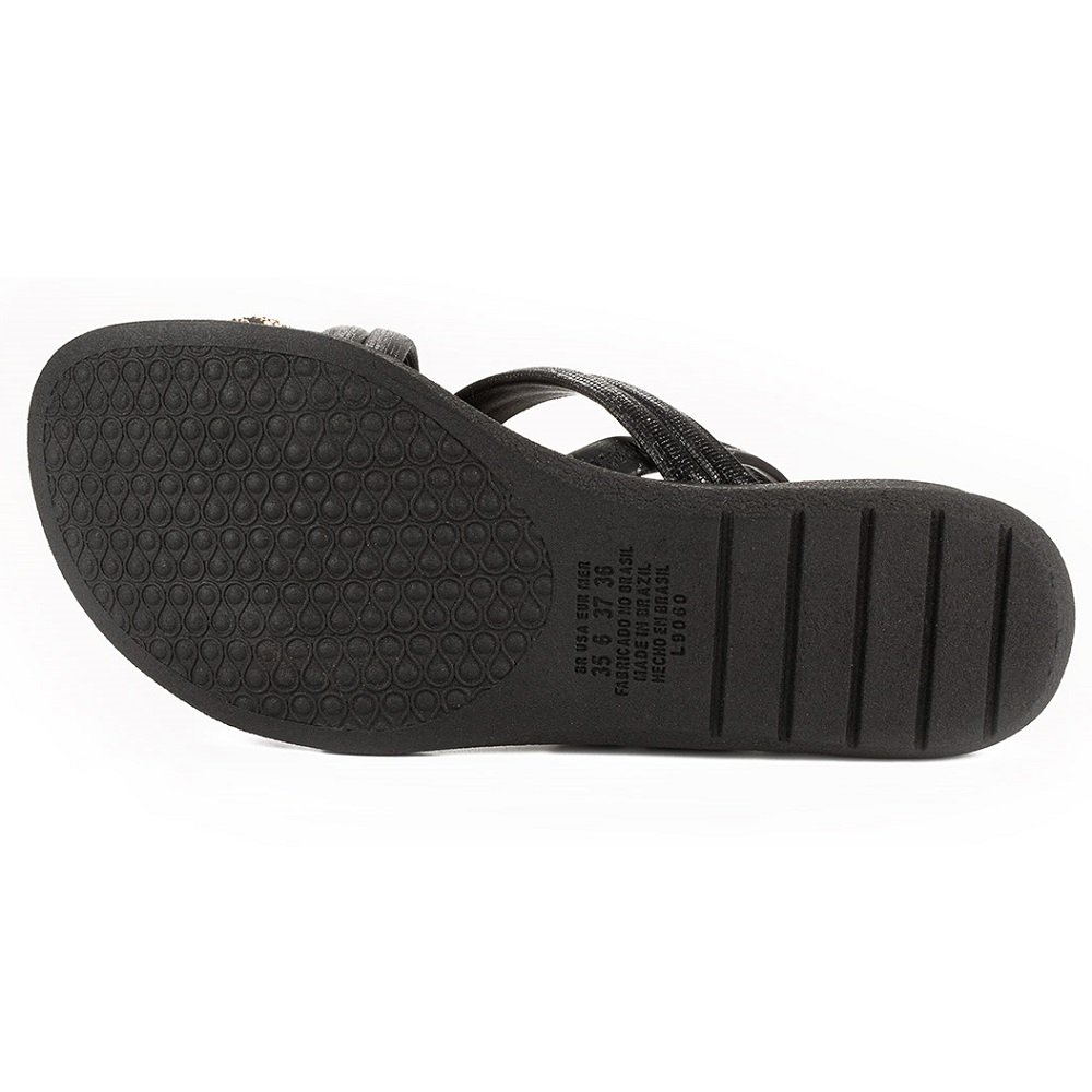 Sandália Conforto Campesi L9718 Feminina - Preta Preto 5