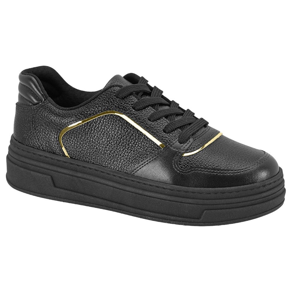 Tênis Feminino Beira Rio 4321.102 Preto 1