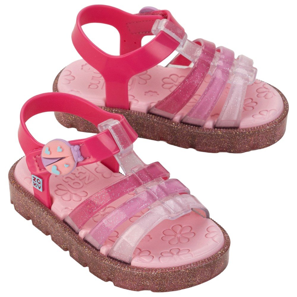 Sandália Zaxynina Joaninha 19061 Rosa Dalia Rosa 3