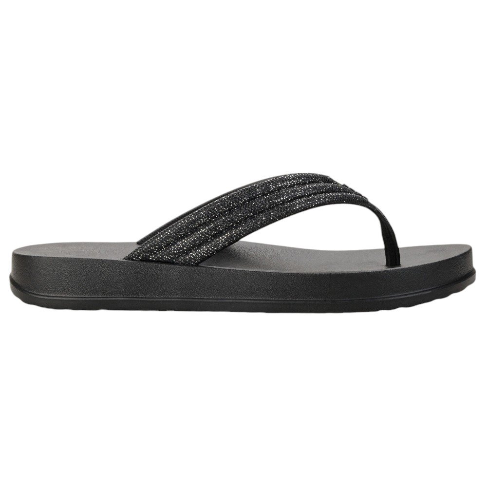 Chinelo Feminino Zaxy Easy Flatform Grendene 19024 Preto 1