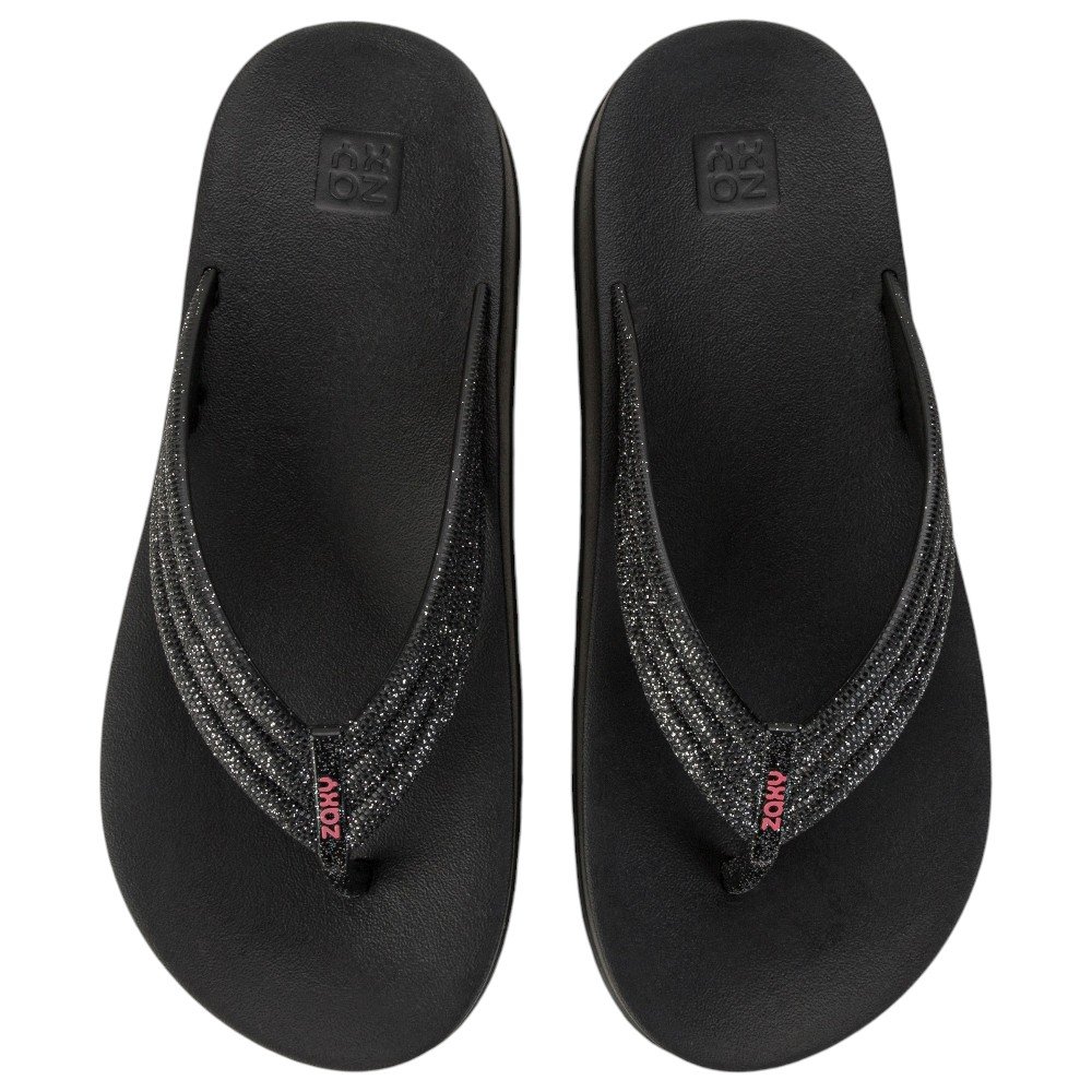 Chinelo Feminino Zaxy Easy Flatform Grendene 19024 Preto 3