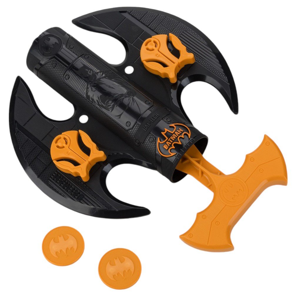 Sandália Batman Lançador Grendene 23111 Preto/Amarelo Preto/Amarelo 2