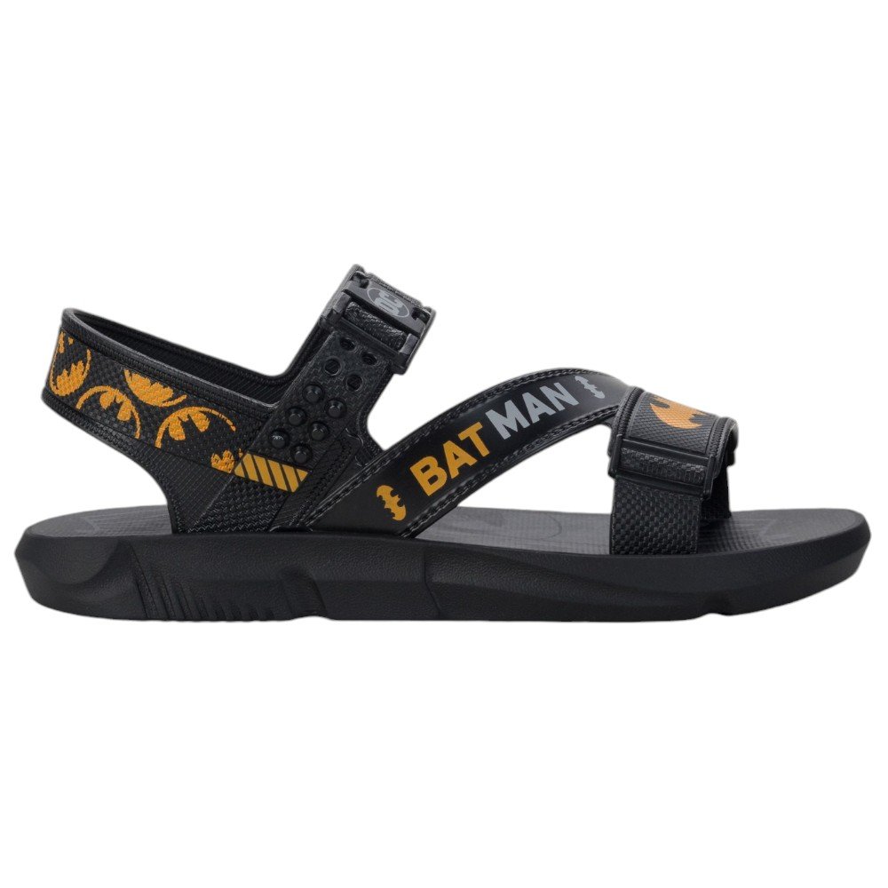 Sandália Batman Lançador Grendene 23111 Preto/Amarelo Preto/Amarelo 4