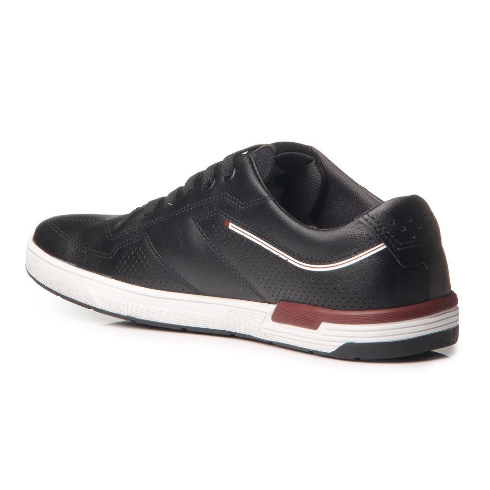 Sapatênis Pegada 171301 Masculino - Preto Preto 3
