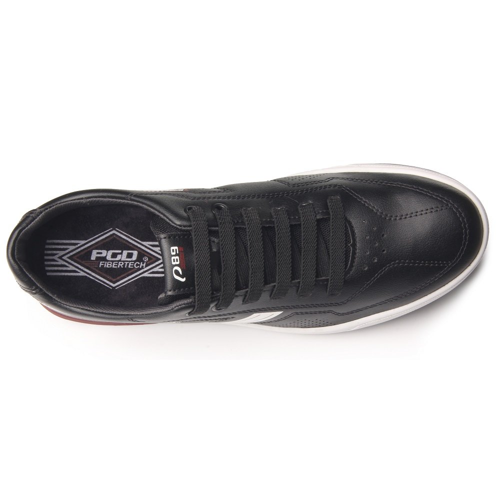 Sapatênis Pegada 171301 Masculino - Preto Preto 4