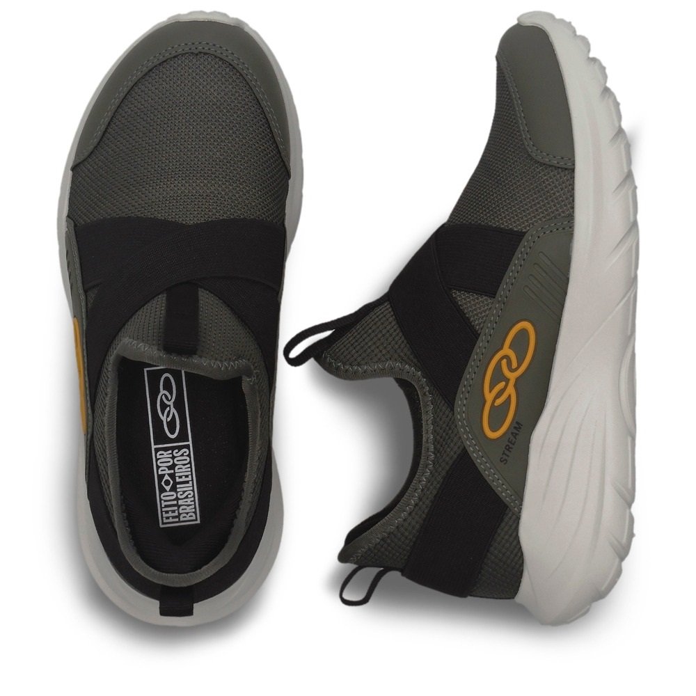 Tênis Olympikus Stream Infantil Verde Militar Verde 5