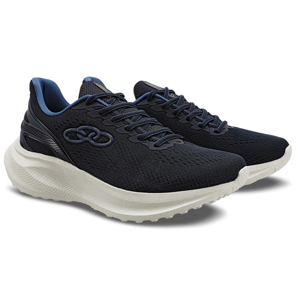 Tênis Olympikus Triunfo 3 Azul Marinho/Dourado 2