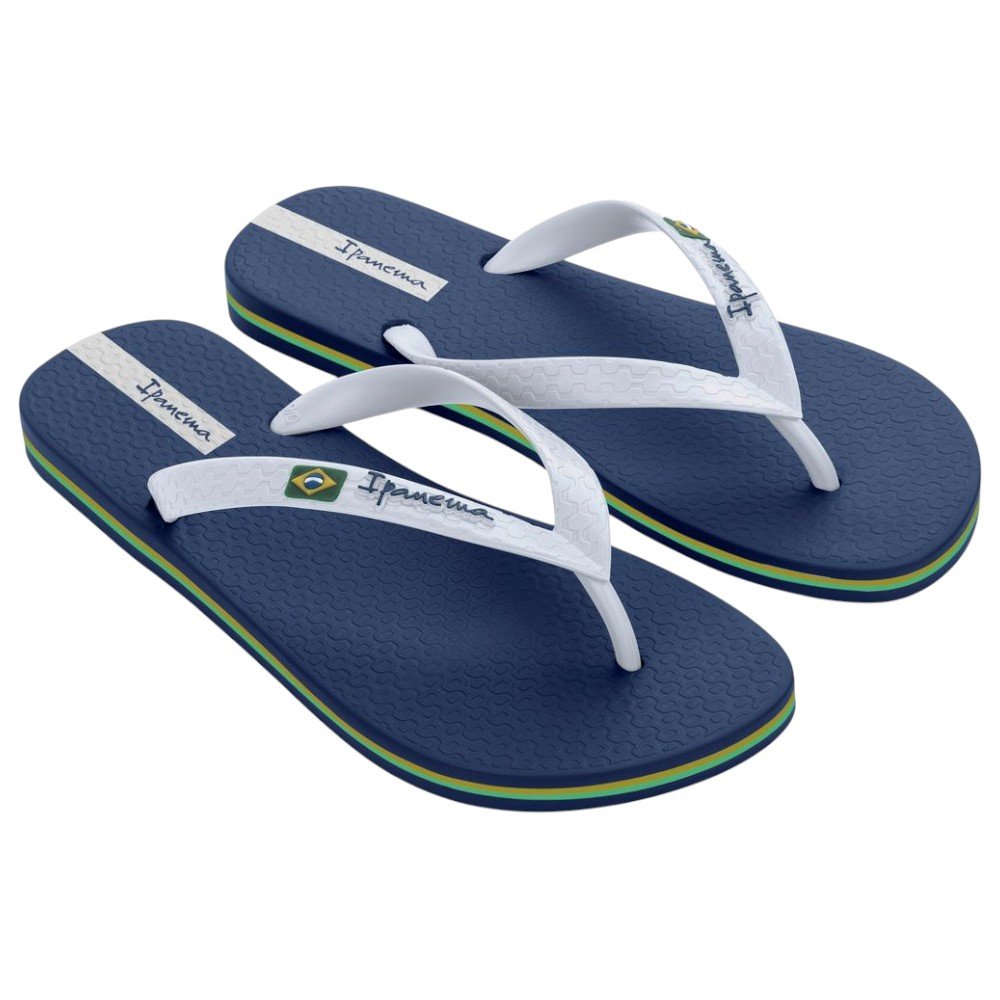 Chinelo Ipanema Brasil Grendene 27040 Azul/Branco 2
