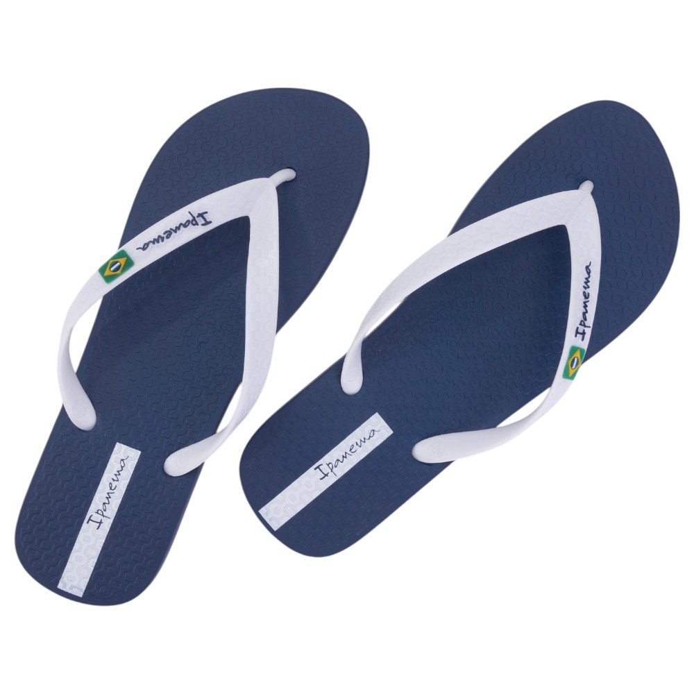 Chinelo Ipanema Brasil Grendene 27040 Azul/Branco 3