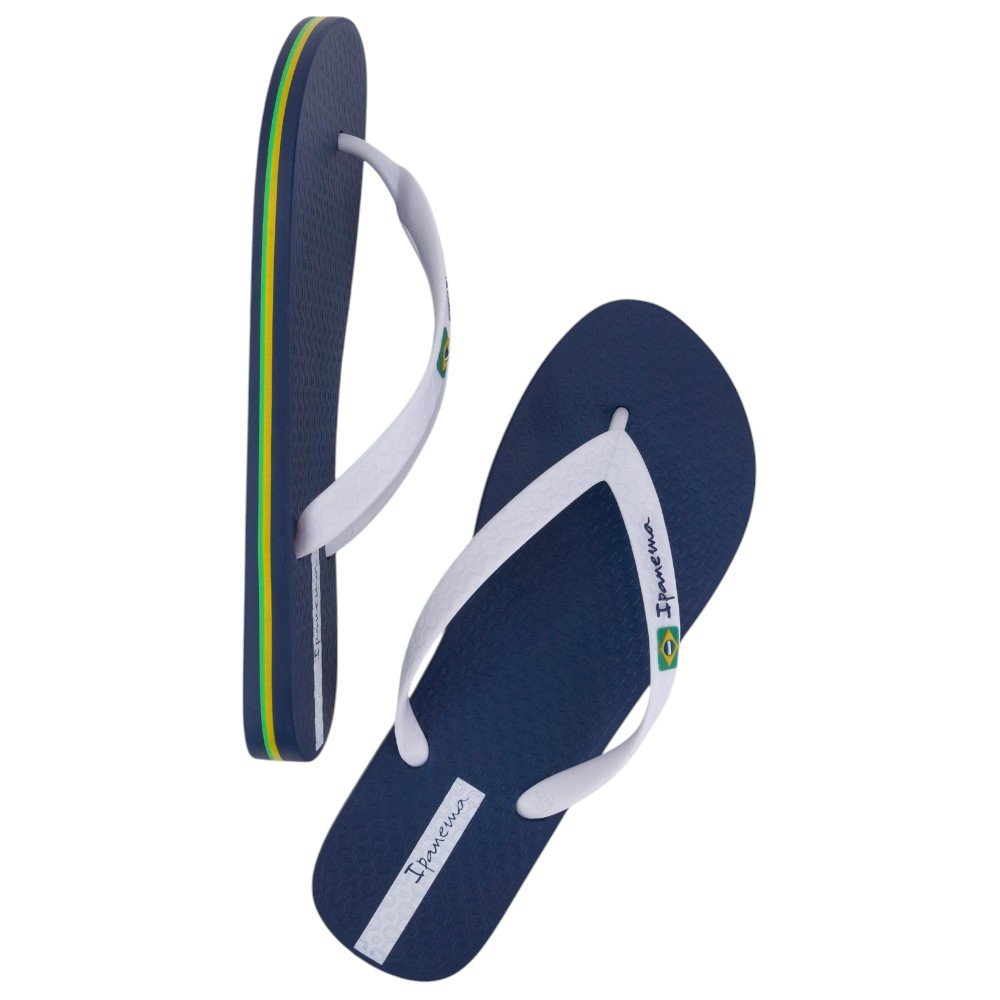 Chinelo Ipanema Brasil Grendene 27040 Azul/Branco 4