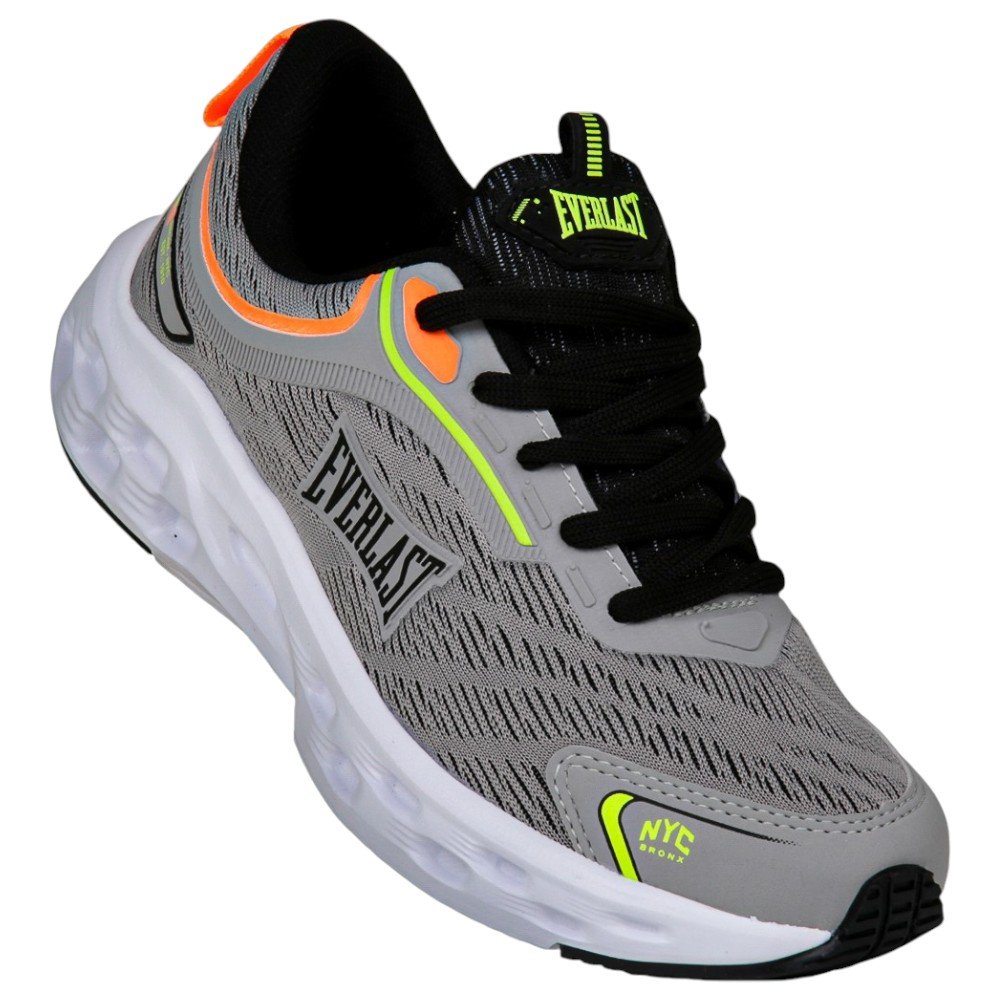 Tênis Raptor Everlast Masculino - Cinza Cinza 3