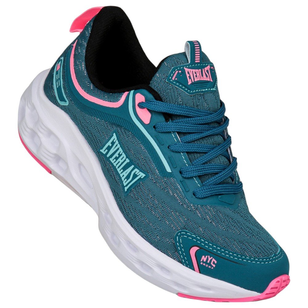 Tênis Raptor Everlast Feminino - Azul/Rosa Azul/Rosa 3