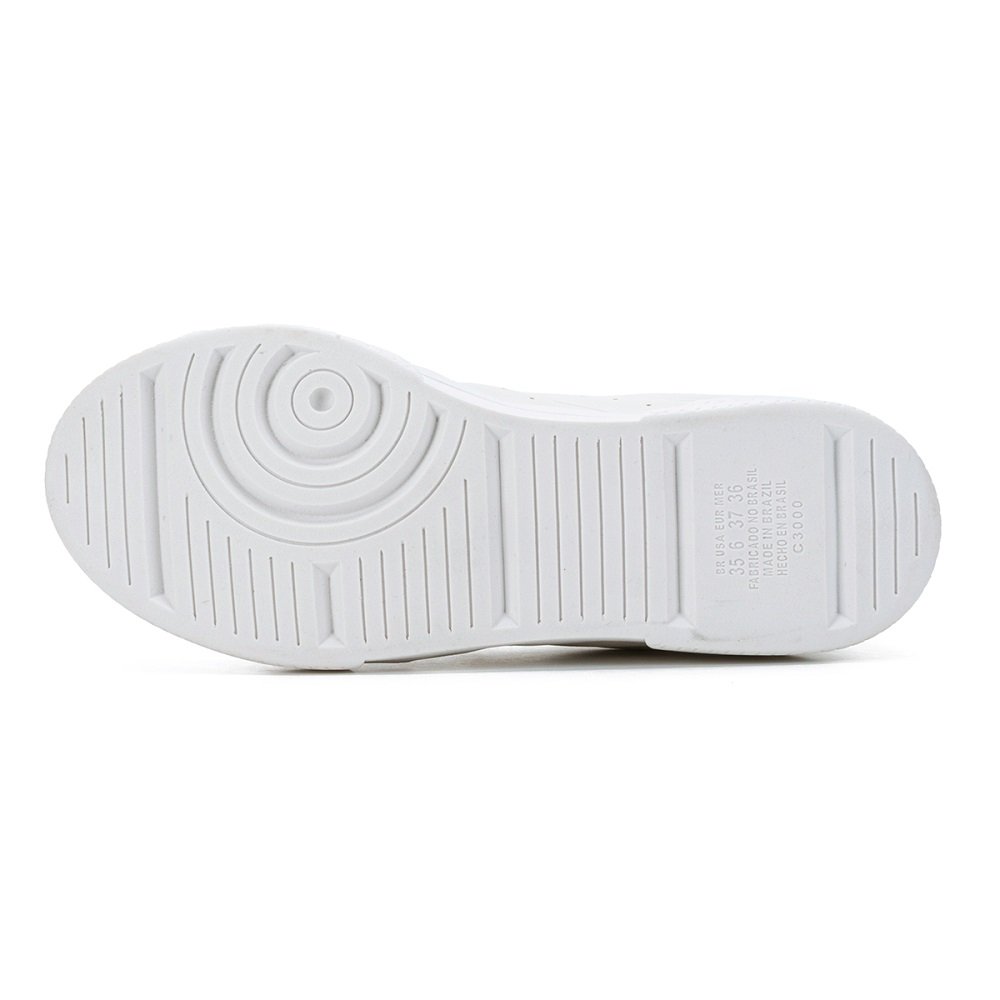 Tênis Casual Kolosh C3013 Feminino - Branco Branco 3