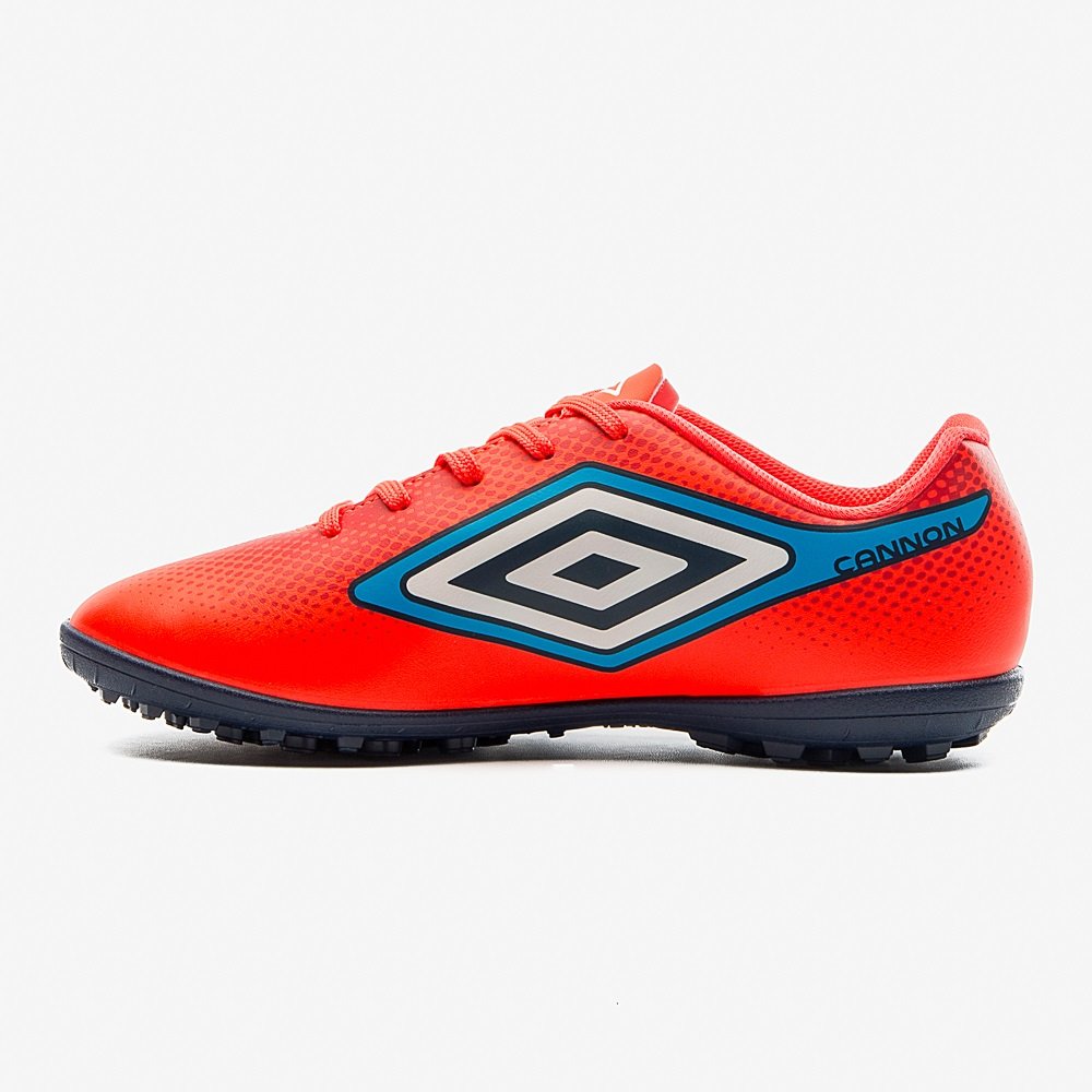 Chuteira Society Umbro Cannon Coral Vermelho 2